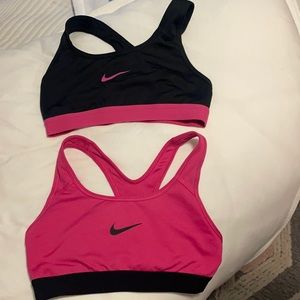 2 Nike sports bras